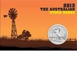 Silver Ounce 2013 Australian Stock Horse: Photo Coin, Australia, Silver Ounce 2013 Australian Stock Horse / thumbnail
