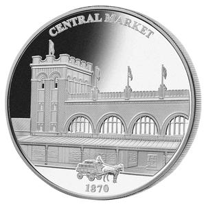 Australia / Medallion - Adelaide Central Market - reverse photo