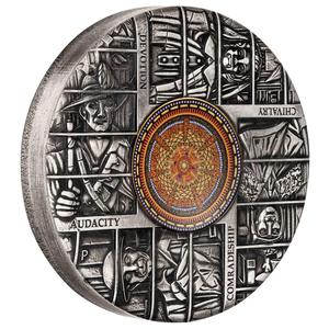Australia / Silver Five Ounces 2018 The Hall of Memory - reverse photo