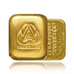 Gold Fifty Grams Bar - Ainslie Bullion, Cast: Photo Coin, Australia, Gold Fifty Grams Bar - Ainslie Bullion, Cast / thumbnail