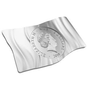 Australia / Silver Ounce 2019 Eureka Stockade Flag - obverse photo