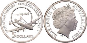 Australia / Five Dollars Silver 2009 Constellation L749 - obverse photo