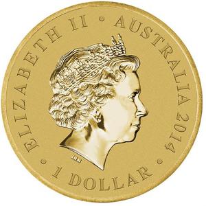 Australia / One Dollar 2014 Super Powers - Invisibility - obverse photo