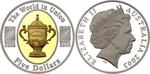 Silver Ounce 2003 Rugby World Cup: Photo Coin, Australia, Silver Ounce 2003 Rugby World Cup / thumbnail