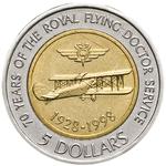 Australia / Five Dollars 1998 Royal Flying Doctor Service - reverse photo