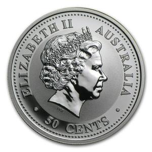 Australia / Silver Half Ounce 2003 Year of the Goat - reverse photo