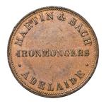 Martin & Sach Penny Token Extremely Fine: Photo Coin, Australia, Martin & Sach Penny Token Extremely Fine / thumbnail