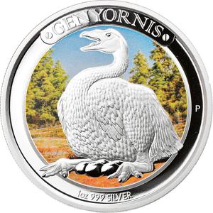 Australia / Silver Ounce 2014 Genyornis - reverse photo