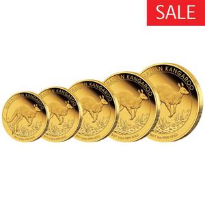 Australia / Gold Half Ounce 2017 Australian Kangaroo - reverse photo