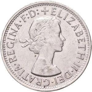 Australia / Florin 1958 - obverse photo