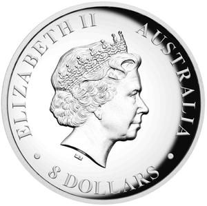 Australia / Silver Five Ounces 2018 Australian Kookaburra - obverse photo