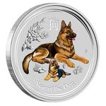 Silver Ounce 2018 Year of the Dog: Photo Coin, Australia, Silver Ounce 2018 Year of the Dog / thumbnail