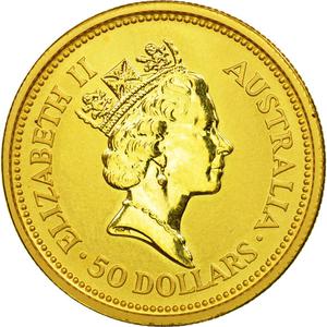 Australia / Gold Half Ounce 1993 - reverse photo