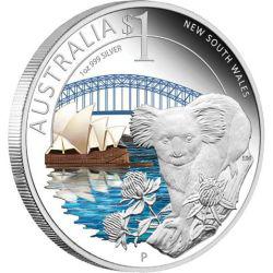 Australia / Silver Ounce 2010 New South Wales - reverse photo
