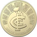 One Dollar 2024 AFL - Carlton Football Club: Photo AFL 2024 $1 Carlton Coin / thumbnail