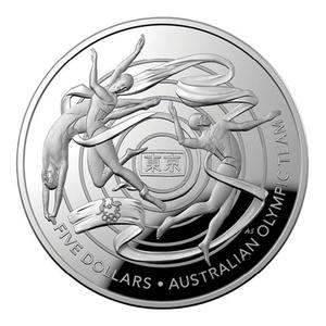 Australia / Silver Ounce 2020 Australian Olympic Team - reverse photo