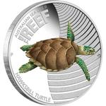 Silver Half Ounce 2011 Hawksbill Turtle: Photo Coin, Australia, Silver Half Ounce 2011 Hawksbill Turtle / thumbnail