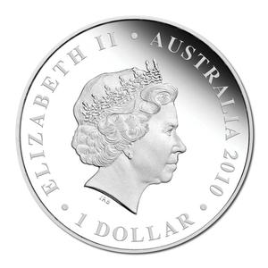Australia / Silver Ounce 2010 Celebrate Australia - Queensland - obverse photo