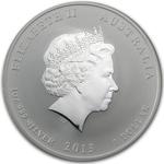 Australia / Silver Ounce 2013 Year of the Snake - obverse photo