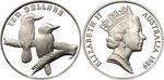 Australia / Ten Dollars Silver 1989 Kookaburra - obverse photo