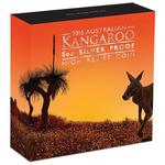 Silver Five Ounces 2015 Australian Kangaroo: Photo Coin, Australia, Silver Five Ounces 2015 Australian Kangaroo / thumbnail