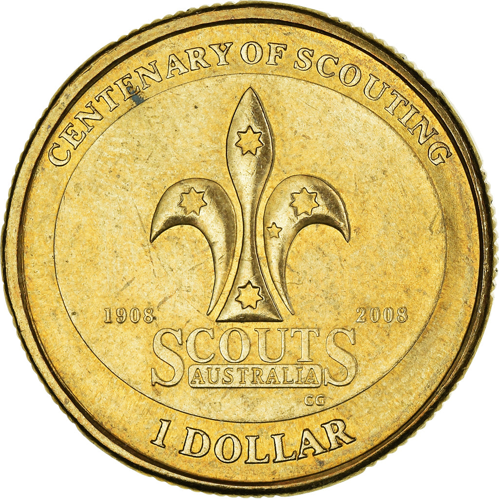 One Dollar 2008 Centenary Of Scouting Coin From Australia Online 