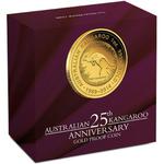 Gold Quarter Ounce 2014 Australian Kangaroo: Photo Coin, Australia, Gold Quarter Ounce 2014 Australian Kangaroo / thumbnail