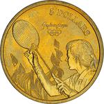 Five Dollars 2000 Olympic Games - Badminton: Photo Coin, Australia, Five Dollars 2000 Olympic Games - Badminton / thumbnail