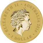 One Dollar 2016 Year of the Monkey: Photo Coin, Australia, One Dollar 2016 Year of the Monkey / thumbnail