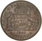 Australia / Florin 1941 - reverse photo