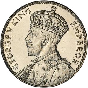 Australia / Florin 1934-35 - Centenary of Melbourne - obverse photo