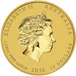 Gold Tenth-Ounce 2016 Year of the Monkey: Photo Coin, Australia, Gold Tenth-Ounce 2016 Year of the Monkey / thumbnail