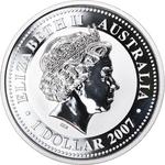 Silver Ounce 2010 Year of the Tiger, Second Design: Photo Coin, Australia, Silver Ounce 2010 Year of the Tiger, Second Design / thumbnail