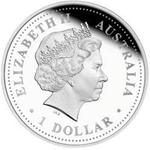 Silver Ounce 2009 South Magnetic Pole: Photo Coin, Australia, Silver Ounce 2009 South Magnetic Pole / thumbnail