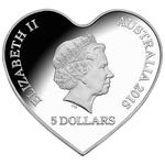 Silver Ounce 2015 Eternal Love: Photo Coin, Australia, Silver Ounce 2015 Eternal Love / thumbnail