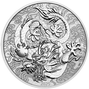 Australia / Silver Ten Ounces 2025 Chinese Myths and Legends - Dragon - reverse photo