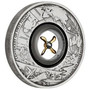 Australia / Silver Two Ounces 2019 First Flight - reverse photo