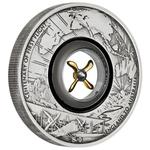 Silver Two Ounces 2019 First Flight: Photo Coin, Australia, Silver Two Ounces 2019 First Flight / thumbnail