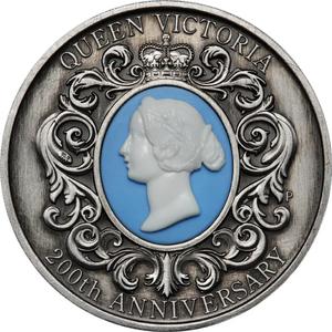 Australia / Silver Two Ounces 2019 Queen Victoria - reverse photo