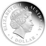 Silver Ounce 2011 Discover Australia - Dingo: Photo Coin, Australia, Silver Ounce 2011 Discover Australia - Dingo / thumbnail