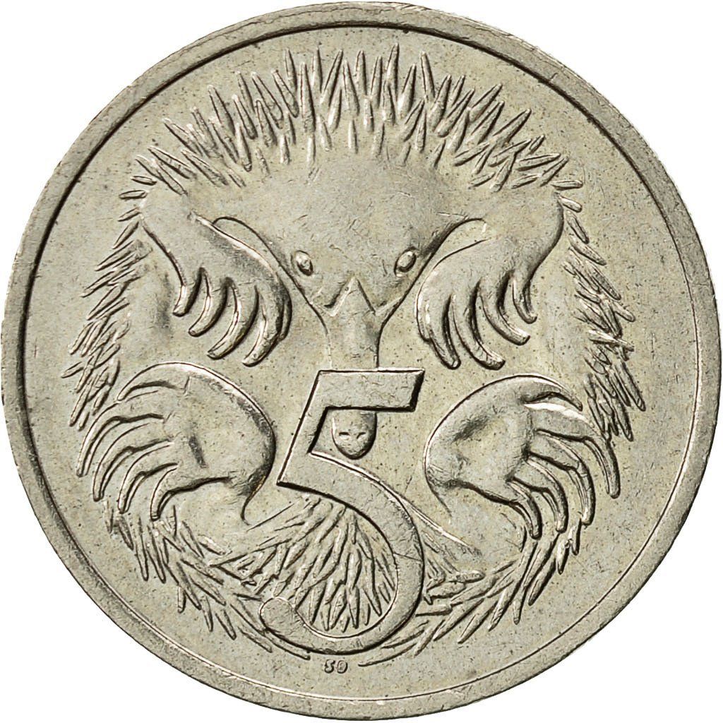 Five Cents 1976 Coin From Australia Online Coin Club