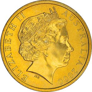 Australia / Five Dollars 2000 Olympic Games - Shooting - obverse photo