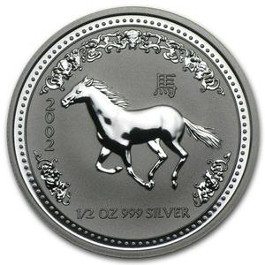 Australia / Silver Half Ounce 2002 Year of the Horse - obverse photo