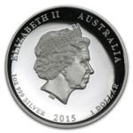 Silver Ounce 2015 Year of the Goat, High Relief: Photo Coin, Australia, Silver Ounce 2015 Year of the Goat, High Relief / thumbnail