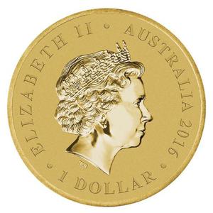 Australia / One Dollar 2016 Dirk Hartog Landing - obverse photo