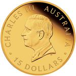 Australia / Gold Tenth-Ounce 2024 Australian Kangaroo, Proof - obverse photo