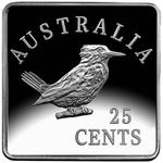 Silver Quarter Ounce 2019 Kookaburra Penny - One: Photo Coin, Australia, Silver Quarter Ounce 2019 Kookaburra Penny - One / thumbnail