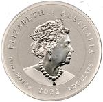 Australia / Silver Ounce and a Half 2022 Blue Whale - obverse photo