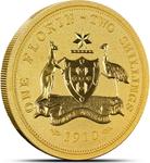 Gold Quarter Ounce 2022 Australian Florin: Photo 2022 1/4 oz Australian Gold Florin Coin / thumbnail