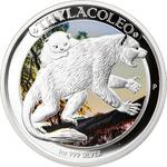 Silver Ounce 2014 Thylacoleo: Photo Coin, Australia, Thylacoleo 1 Dollar - 2014 - 1 Oz - Silver / thumbnail